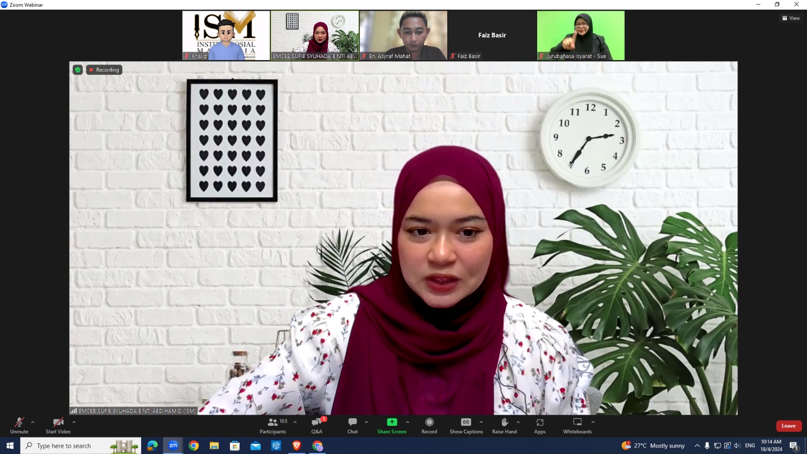 Webinar Keusahawanan OKU 1